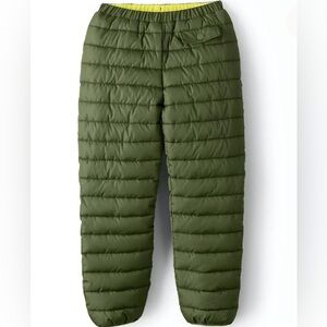Reversible Fleece Puffer Pants